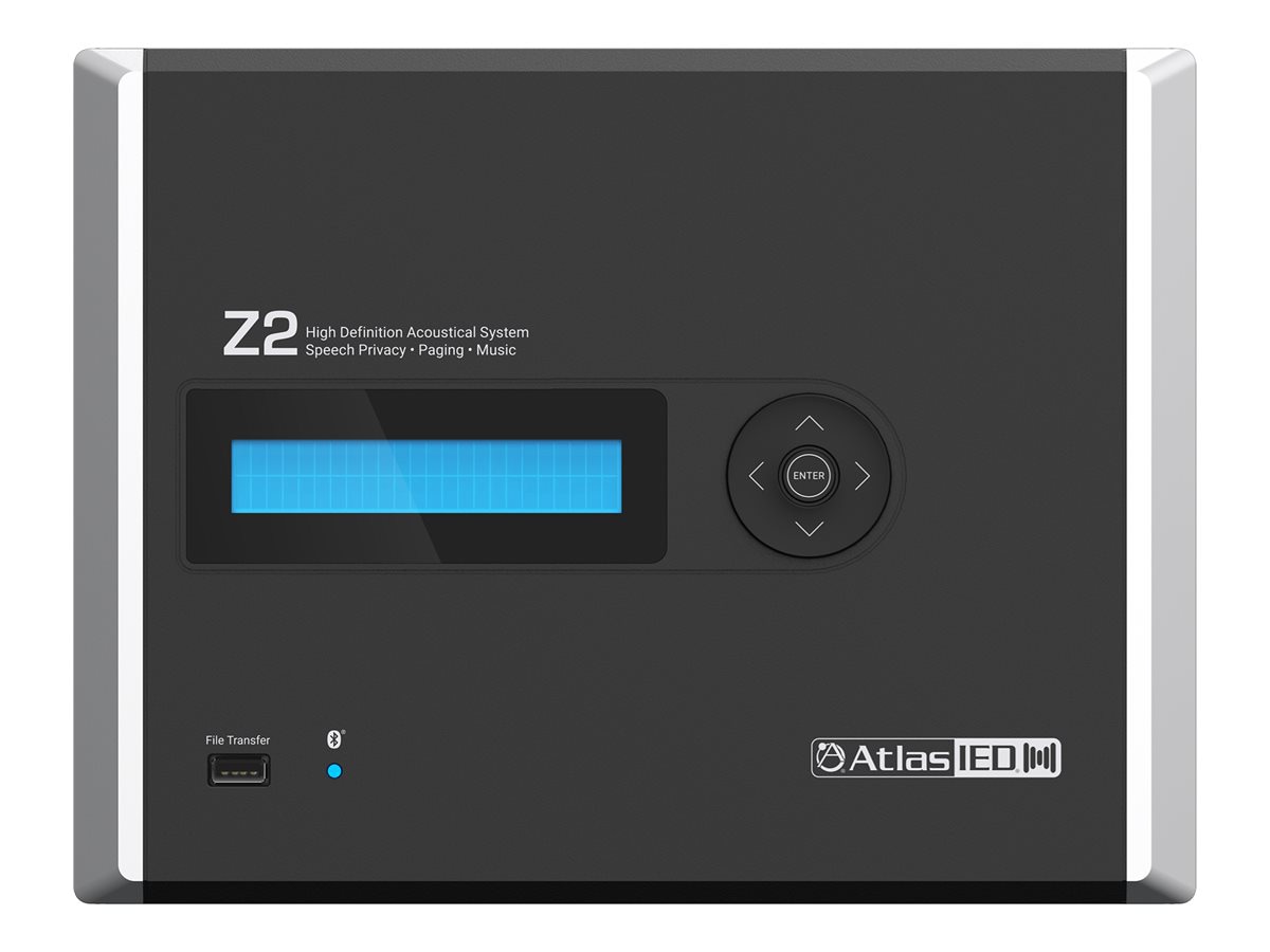AtlasIED Z Series Z2-B sound masking generator / audio mixer / power amplif