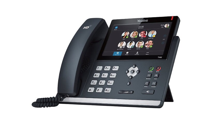 Yealink SIP-T48SFB - Skype for Business Edition - téléphone VoIP