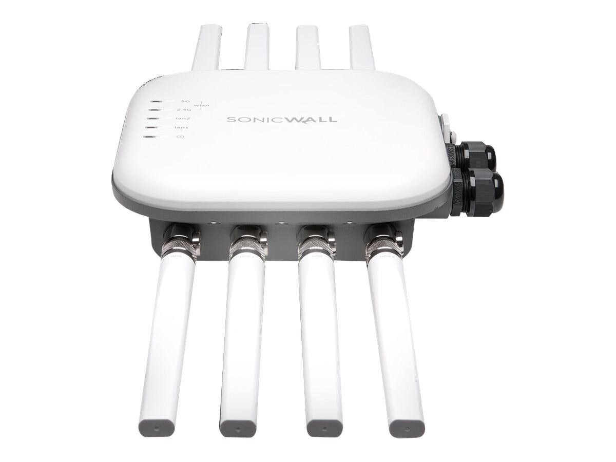 SonicWall SonicWave 432o - wireless access point - Wi-Fi 5 - with 3 years Advanced Secure Cloud WiFi Management and