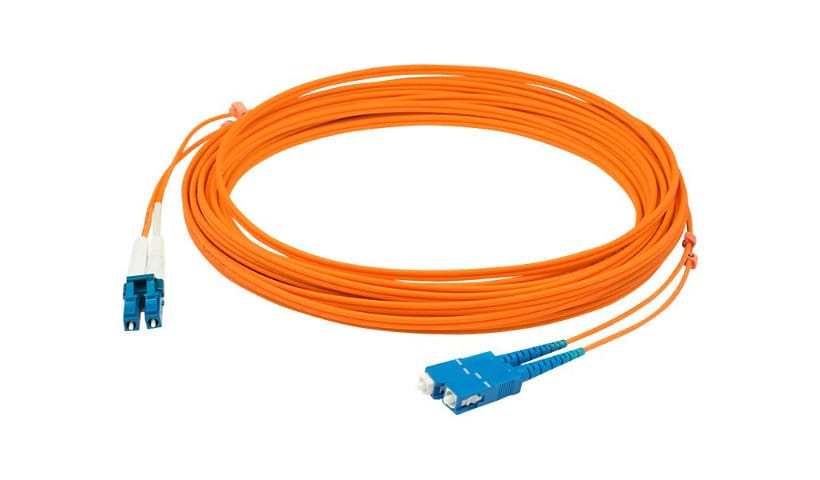 Proline 3m SC (M) to LC (M) Orange OM1 Duplex LSZH Fiber Patch Cable
