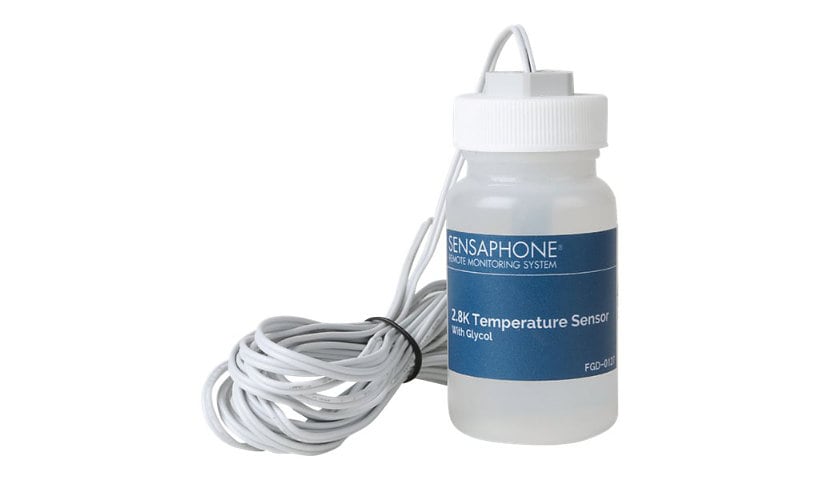 Sensaphone 2.8K Type Temperature Sensor in Glycol Vial - temperature sensor