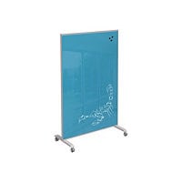 Balt Hierarchy Grow and Roll Mobile Glass Board - Blue