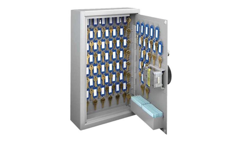 STEELMASTER Maximum Security - key cabinet - 1 doors - 88 hooks - gray