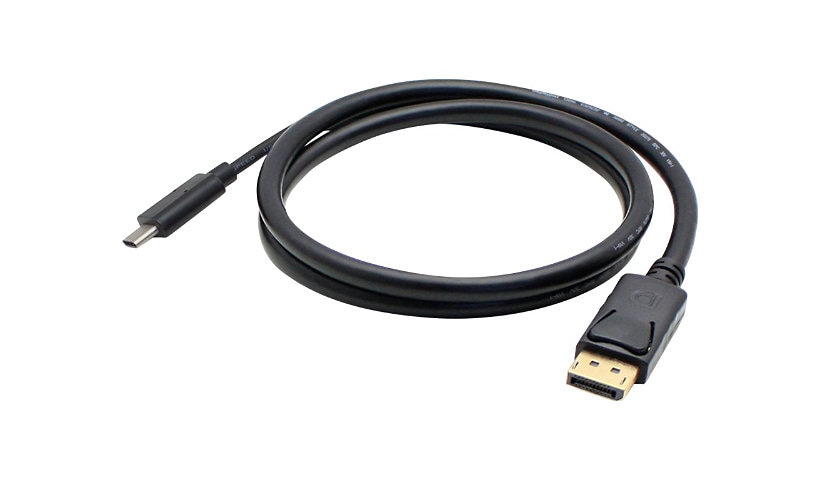 3ft USB 3.1 (C) Male to DisplayPort Male Black Cable