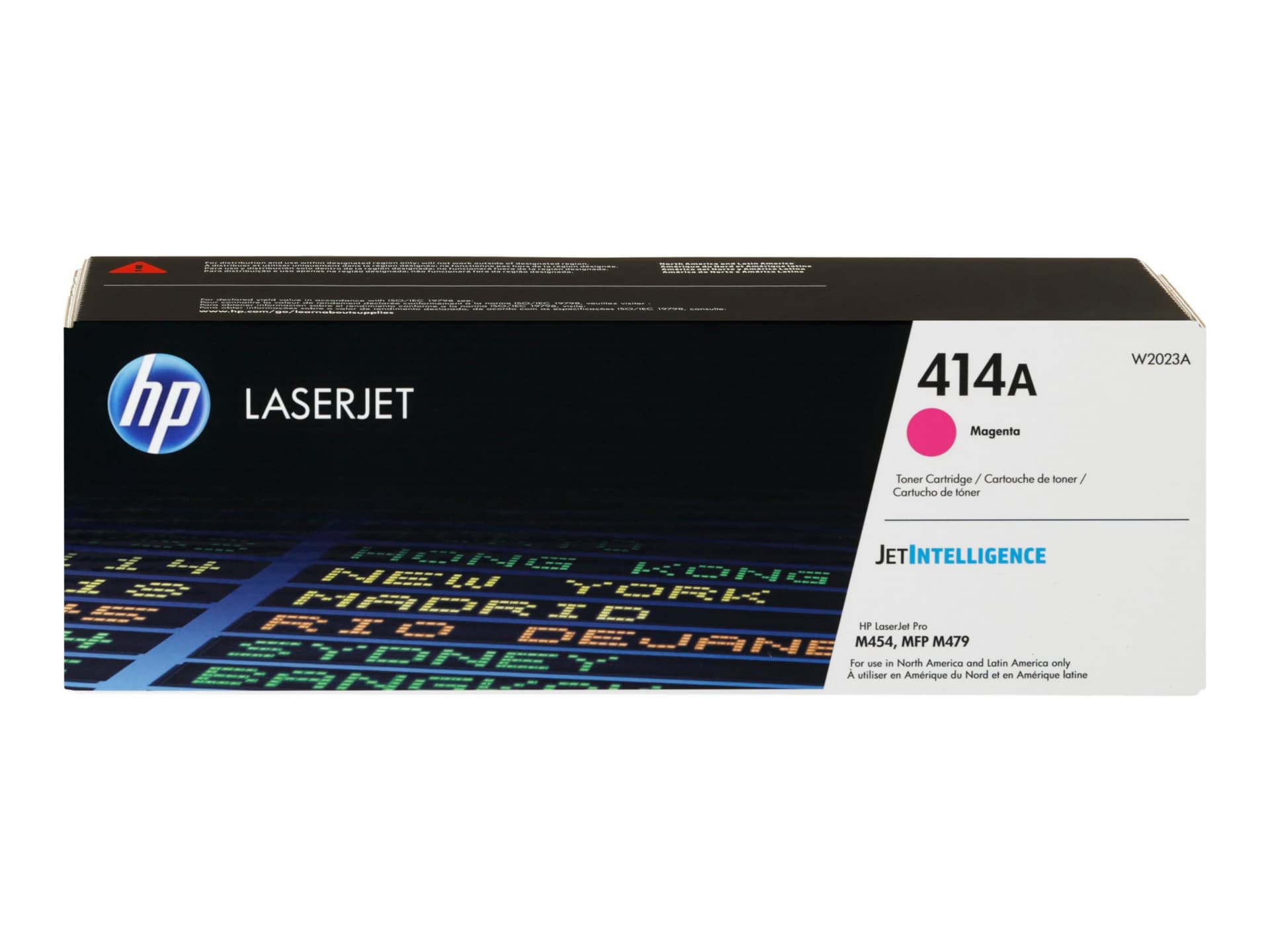 HP 414A (W2023A) Original Laser Toner Cartridge - Magenta - 1 Each