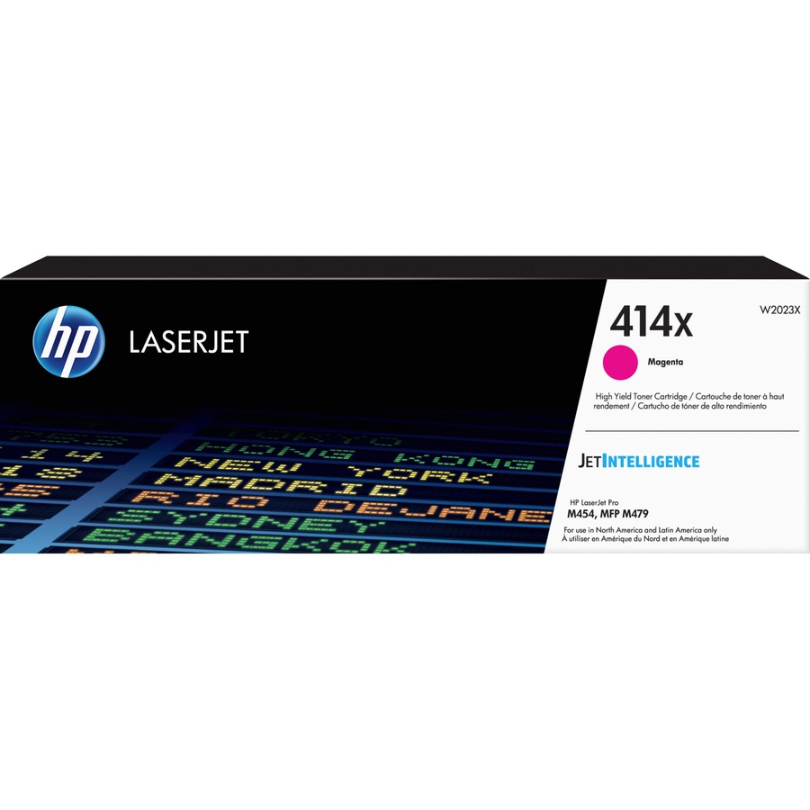 Thumbnail 6 of 18 for HP 414X (W2023X) Original High Yield Laser Toner Cartridge - Magenta - 1 Each