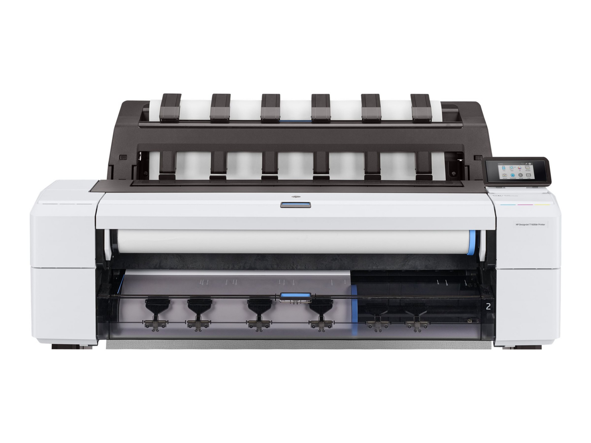 Thumbnail 2 of 5 for HP Designjet T1600dr PostScript Inkjet Large Format Printer - 36" Print Width - Color - TAA Compliant