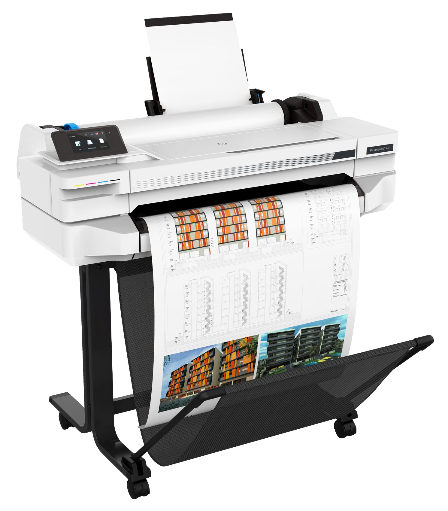 HP DesignJet T125 - large-format color