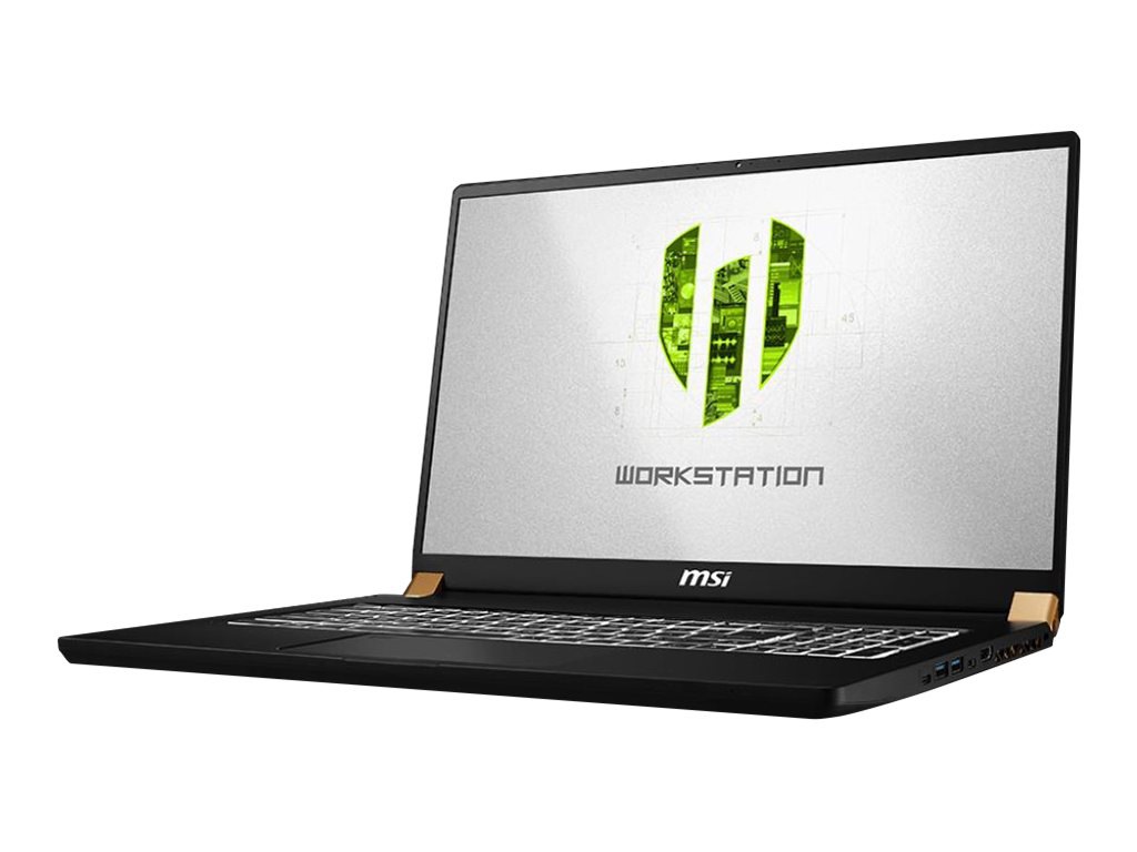 MSI WS75 9TL 497 - 17.3" - Core i7 9750H - 32 GB RAM - 512 GB SSD