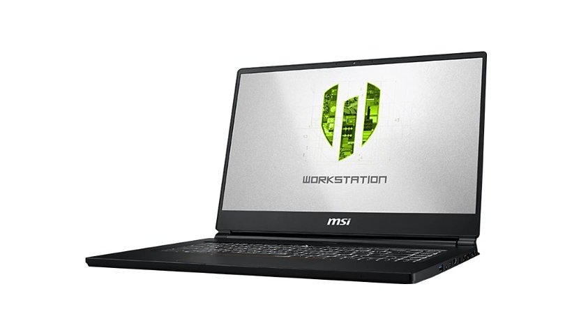 MSI WS65 9TL 686 - 15.6" - Core i7 9750H - 32 GB RAM - 512 GB SSD