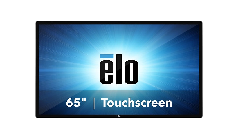 Elo 6553L 65" Class (64.53" viewable) LED-backlit LCD display - 4K - for digital signage