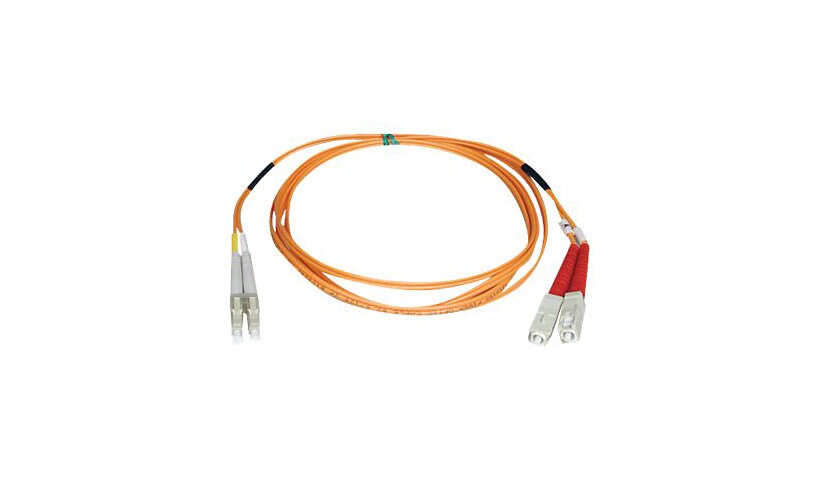 Tripp Lite 7M Duplex Multimode 50/125 Fiber Optic Patch Cable LC/SC 23' 23ft 7 Meter - patch cable - 7 m - yellow
