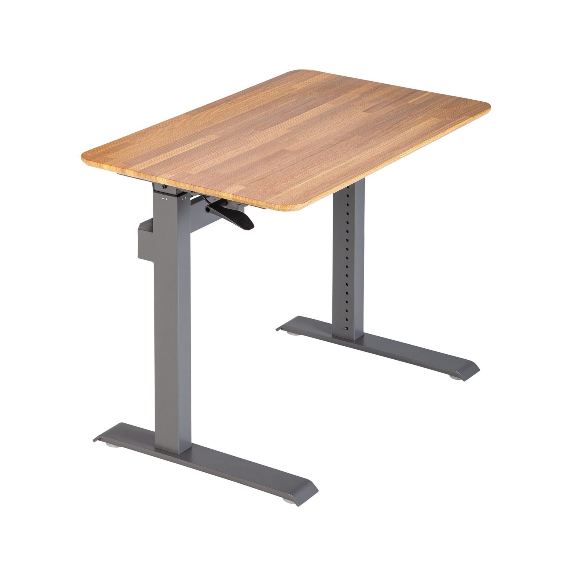 Varidesk Prodesk 36 29 To 47 Adjustable Desk Butcher Block