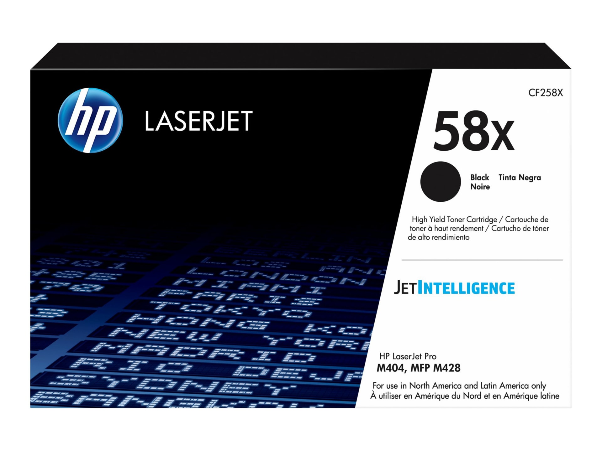 HP LaserJet 58X High Capacity Original Toner Cartridge (CF258X) - Black