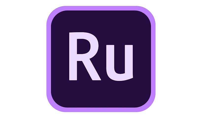 Adobe Premiere Rush for Enterprise - Subscription Renewal - 1 named user