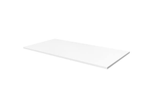 Humanscale 24"Dx60"W Flat Edge Float Table - White