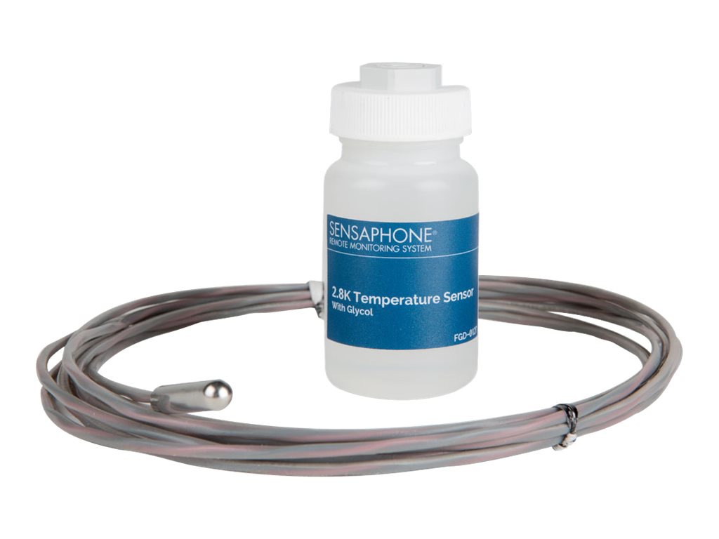 Sensaphone 2.8K Type Temperature Sensor in Glycol Vial w/NIST - temperature