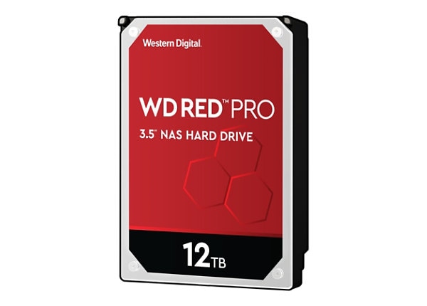 WD Red Pro WD121KFBX - hard drive - 12 TB - SATA 6Gb/s - WD121KFBX -  Internal Hard Drives 