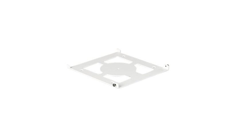 SpacePole Wall & Desktop Mount Adapter for C-Frame Low Mount - White