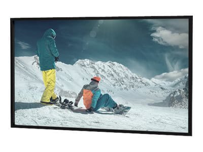 Da-Lite Da-Snap Series Projection Screen - Fixed Frame Screen with 1.5in Square Frame - 110in Screen
