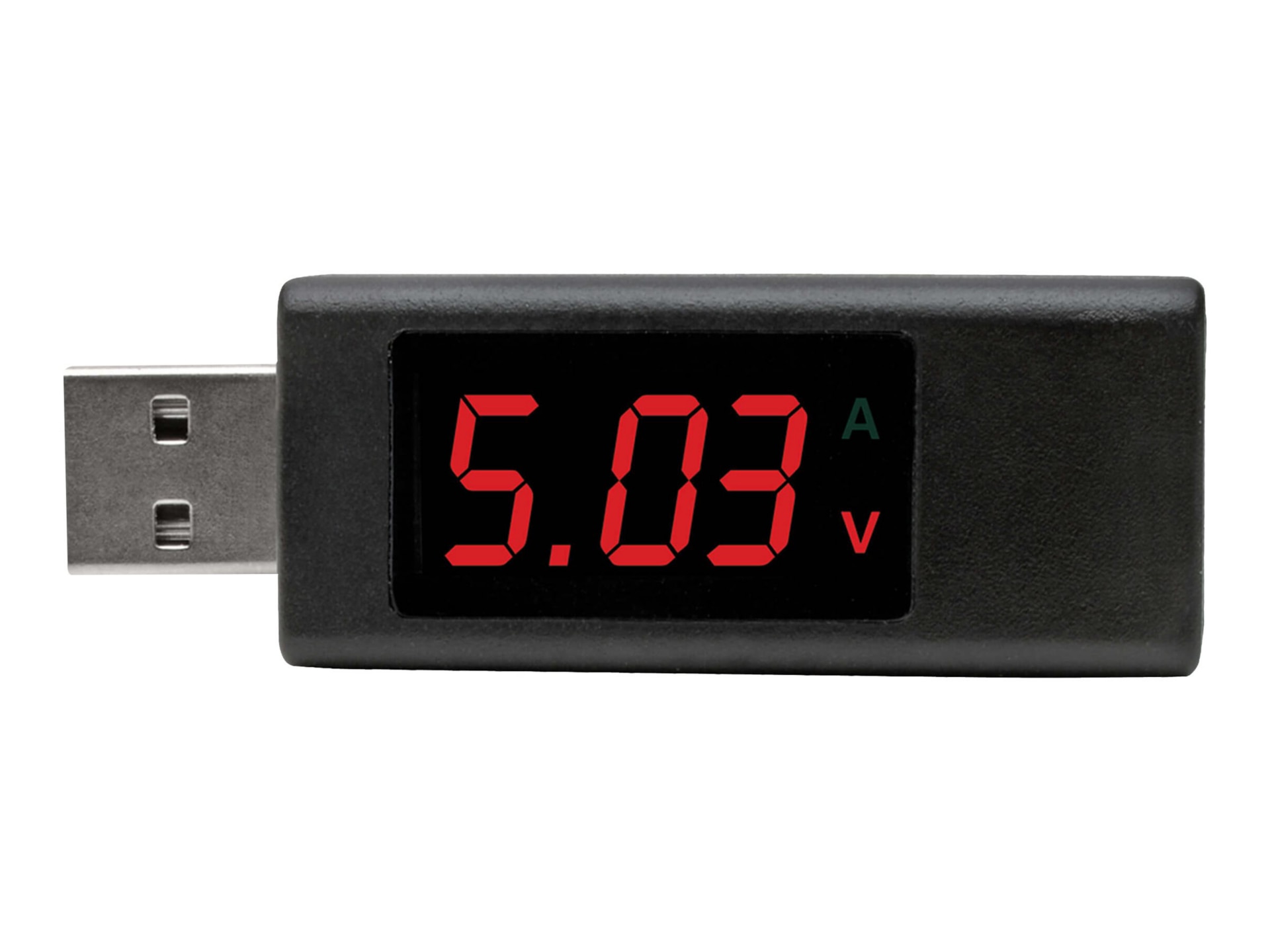 Thumbnail 2 of 8 for Eaton Tripp Lite Series USB-A Voltage and Current Tester Kit - LCD Screen, USB 3.1 Gen 1, M/F