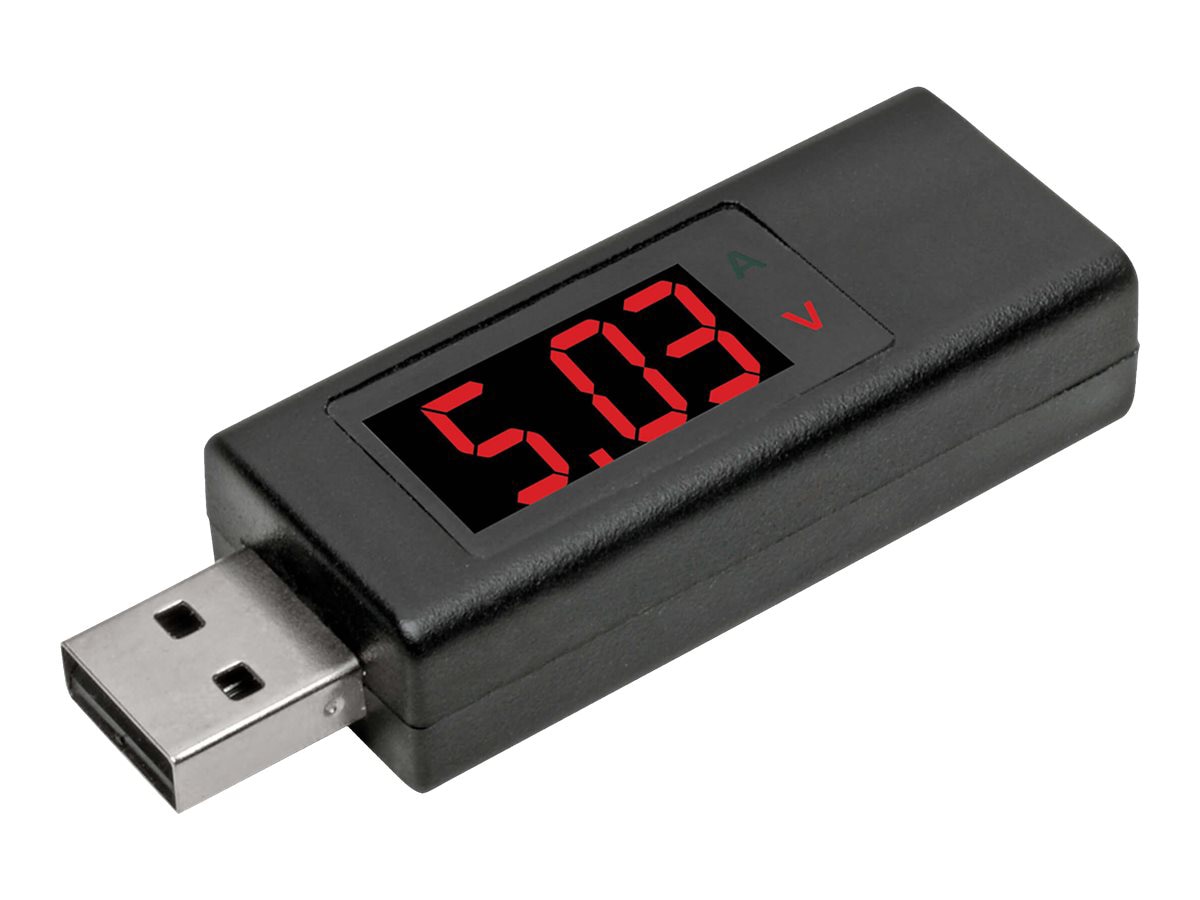 Thumbnail 3 of 8 for Eaton Tripp Lite Series USB-A Voltage and Current Tester Kit - LCD Screen, USB 3.1 Gen 1, M/F