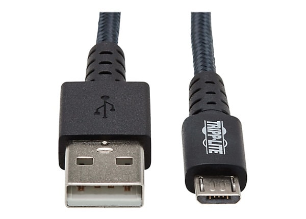 Virus Menda City Lav aftensmad Tripp Lite Heavy Duty USB-A to USB Micro-B Charging Sync Cable Androids 6ft  6' - USB cable - Micro-USB Type B to USB - 6 - U050-006-GY-MAX - USB Cables  - CDW.com