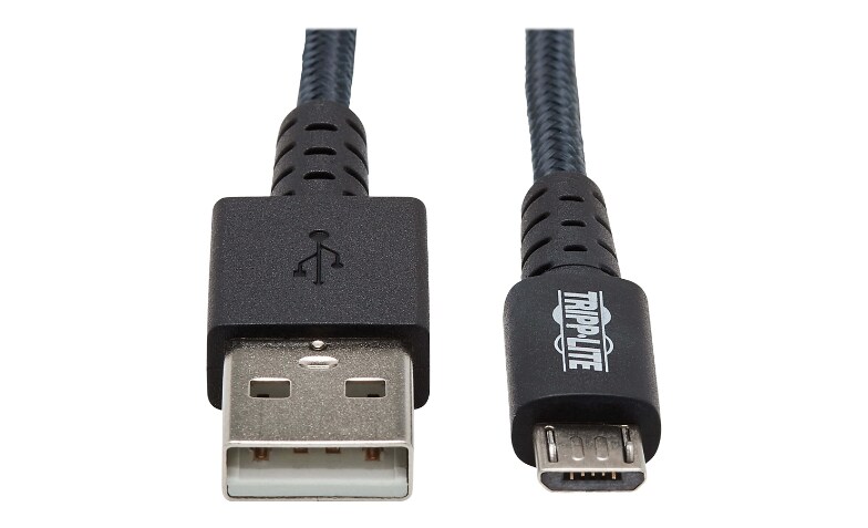 Tripp Lite Heavy Duty USB-A to USB Micro-B Charging Sync Cable Androids 6ft  6' - USB cable - Micro-USB Type B to USB - 6 - U050-006-GY-MAX - USB Cables  