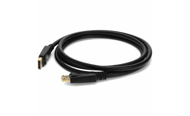 Proline 2ft DisplayPort Male to Male Black Cable For Resolution Up