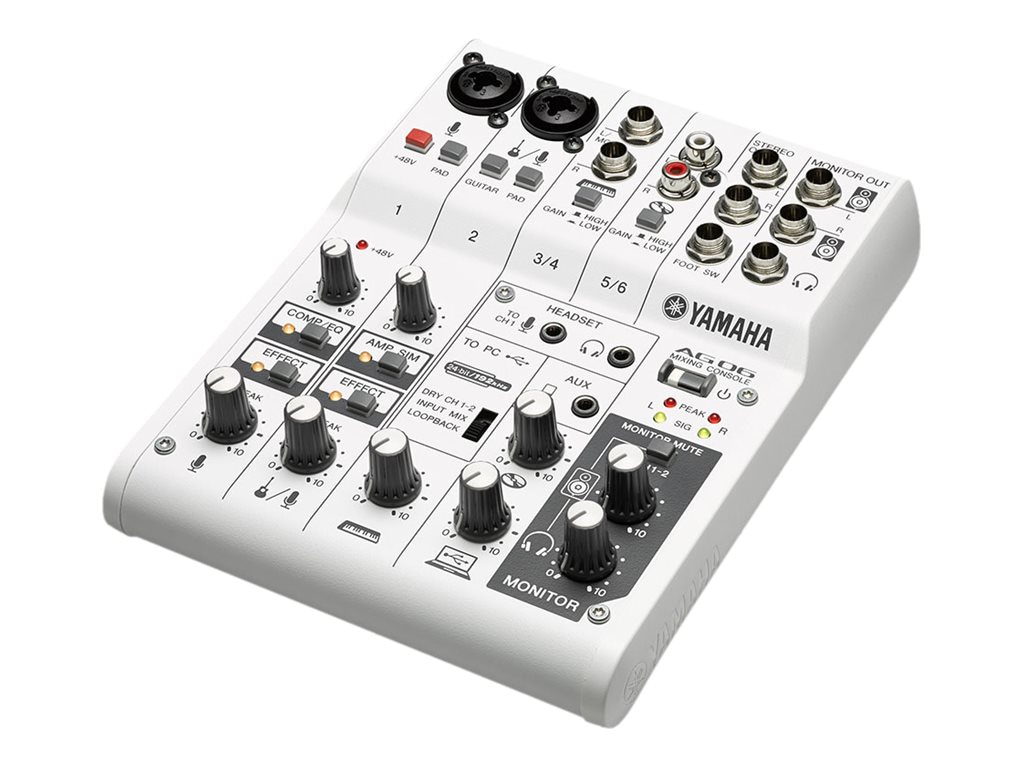 Yamaha AG06 - audio interface