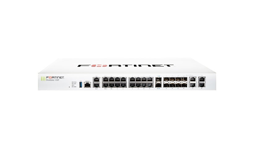 Fortinet FortiGate 101F - security appliance - with 3 years UTM Protection Bundle