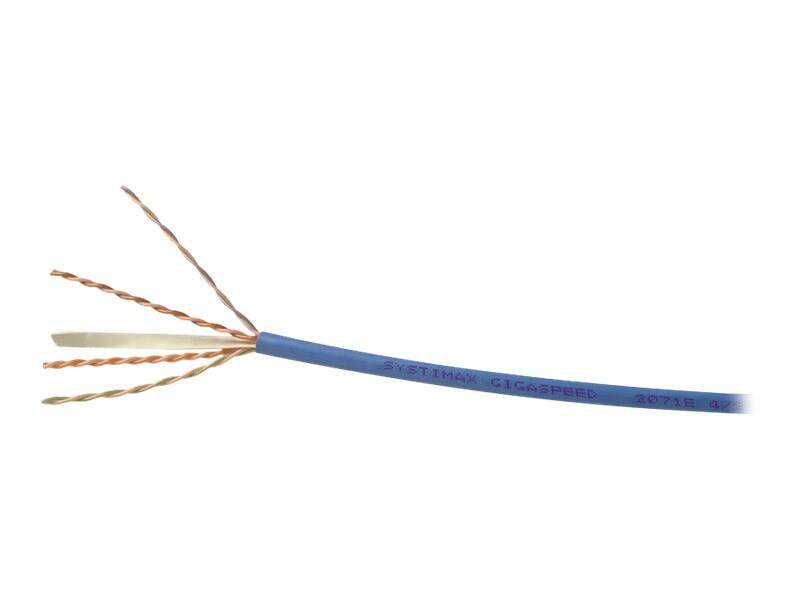 SYSTIMAX GigaSPEED XL 2071E ETL - bulk cable - 1000 ft - purple