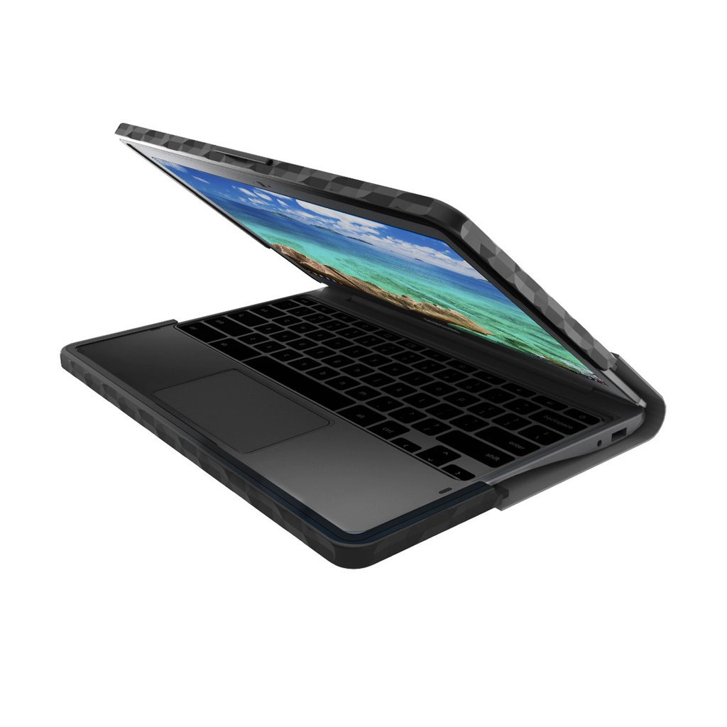 GumDrop SoftShell Acer Chromebook 11 C740 Protective Case - Black - 10-Pack