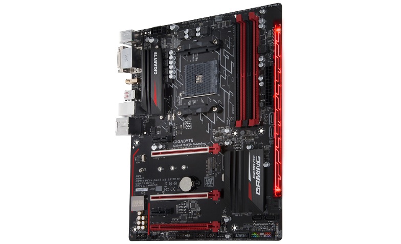 Gigabyte Ga Ab350 Gaming 3 Atx Am4 Ddr4 Motherboard Ga Ab350 Computer Components Cdw Com