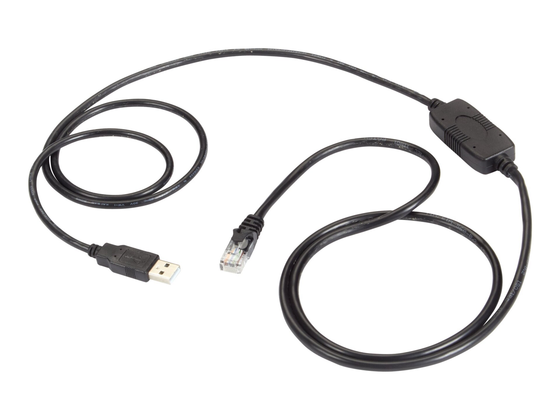 Black Box USB-A to RJ-45 - serial adapter - USB 2.0