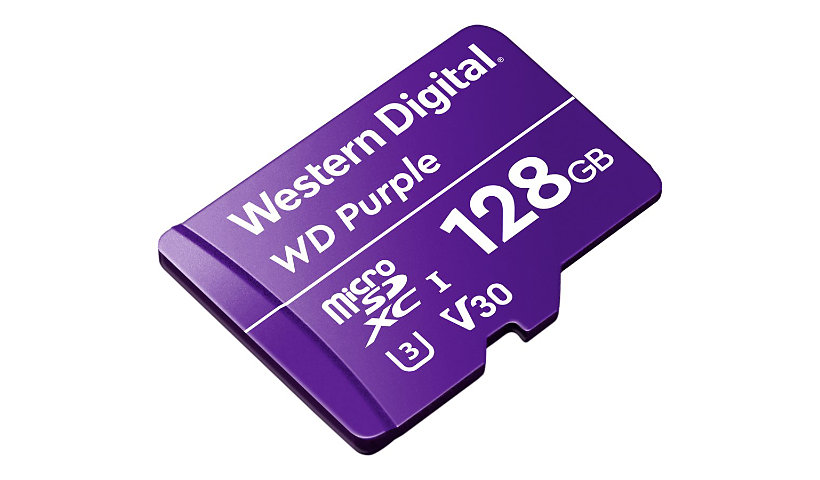 WD Purple WDD128G1P0A - flash memory card - 128 GB - microSDXC