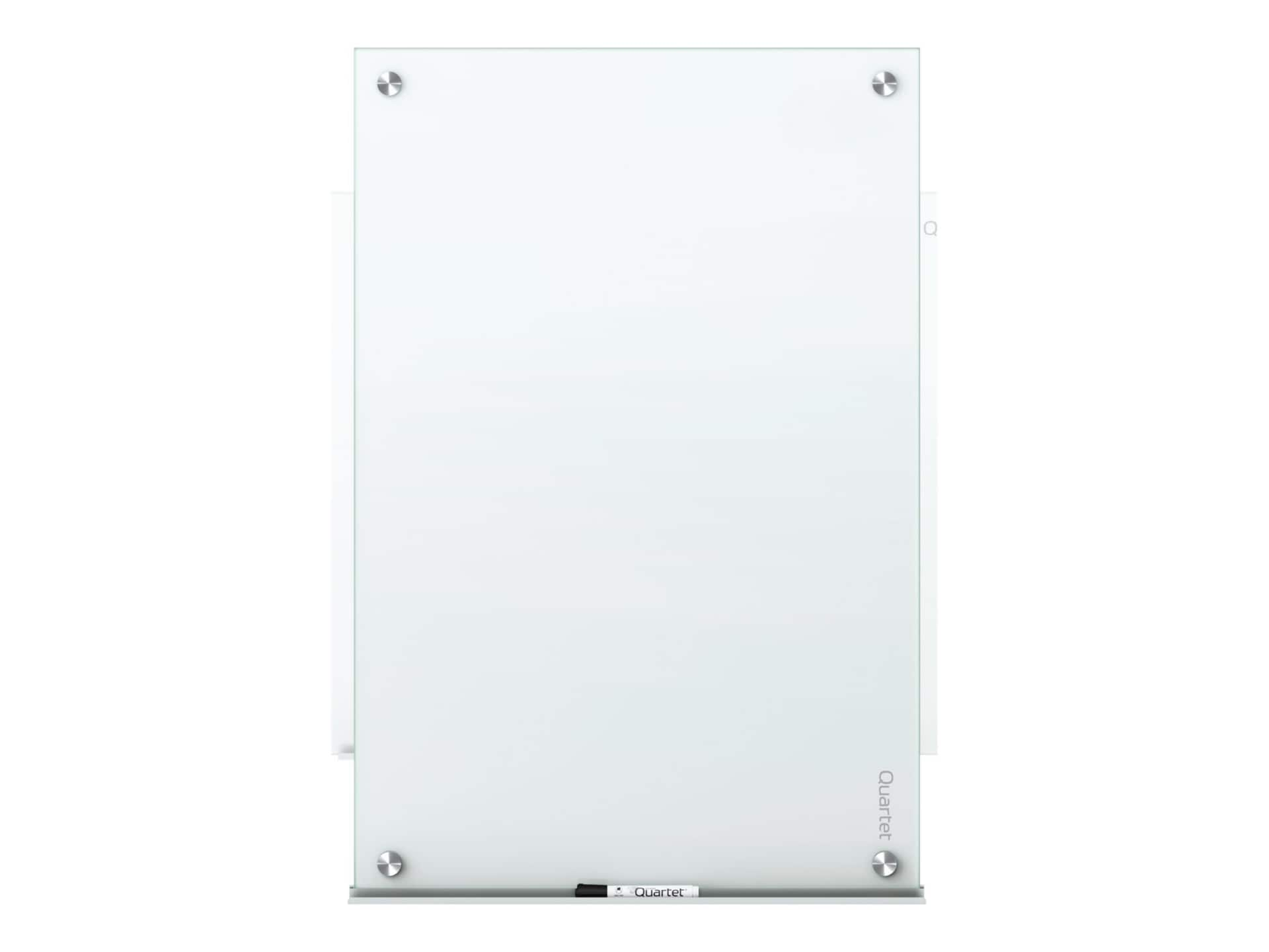 Quartet Infinity Glass whiteboard - 72.05 in x 48.03 in - white