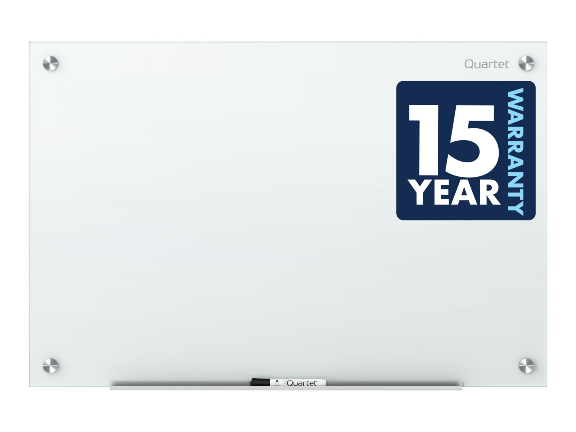 Thumbnail 2 of 5 for Quartet Infinity Glass whiteboard - 72.05 in x 48.03 in - white