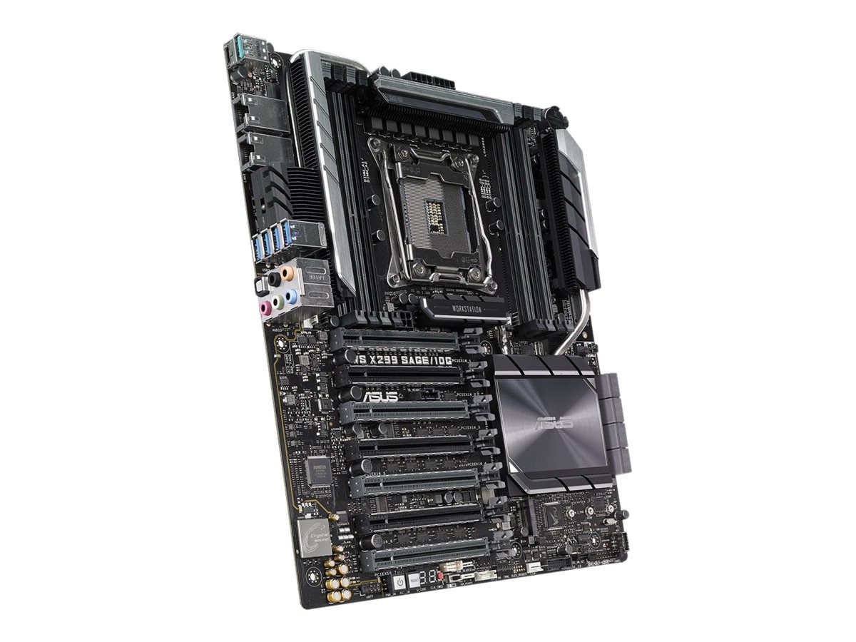 ASUS WS X299 SAGE/10G - motherboard - SSI CEB - LGA2066 Socket - X299