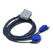 Hawking HKS112U - KVM switch - 2 ports