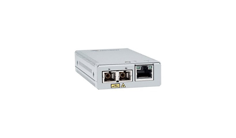 Allied Telesis AT MMC2000LX/SC - fiber media converter - GigE - TAA Complia