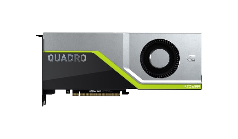 NVIDIA Quadro RTX 6000 Graphics Accelerator - graphics card - Quadro RTX 6000 - 24 GB
