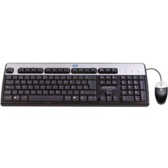 HPE BFR with PVC Free Kit - keyboard and mouse set - US Input Device