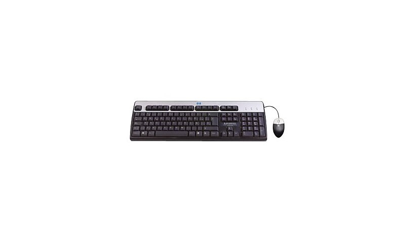 HPE BFR with PVC Free Kit - keyboard and mouse set - US