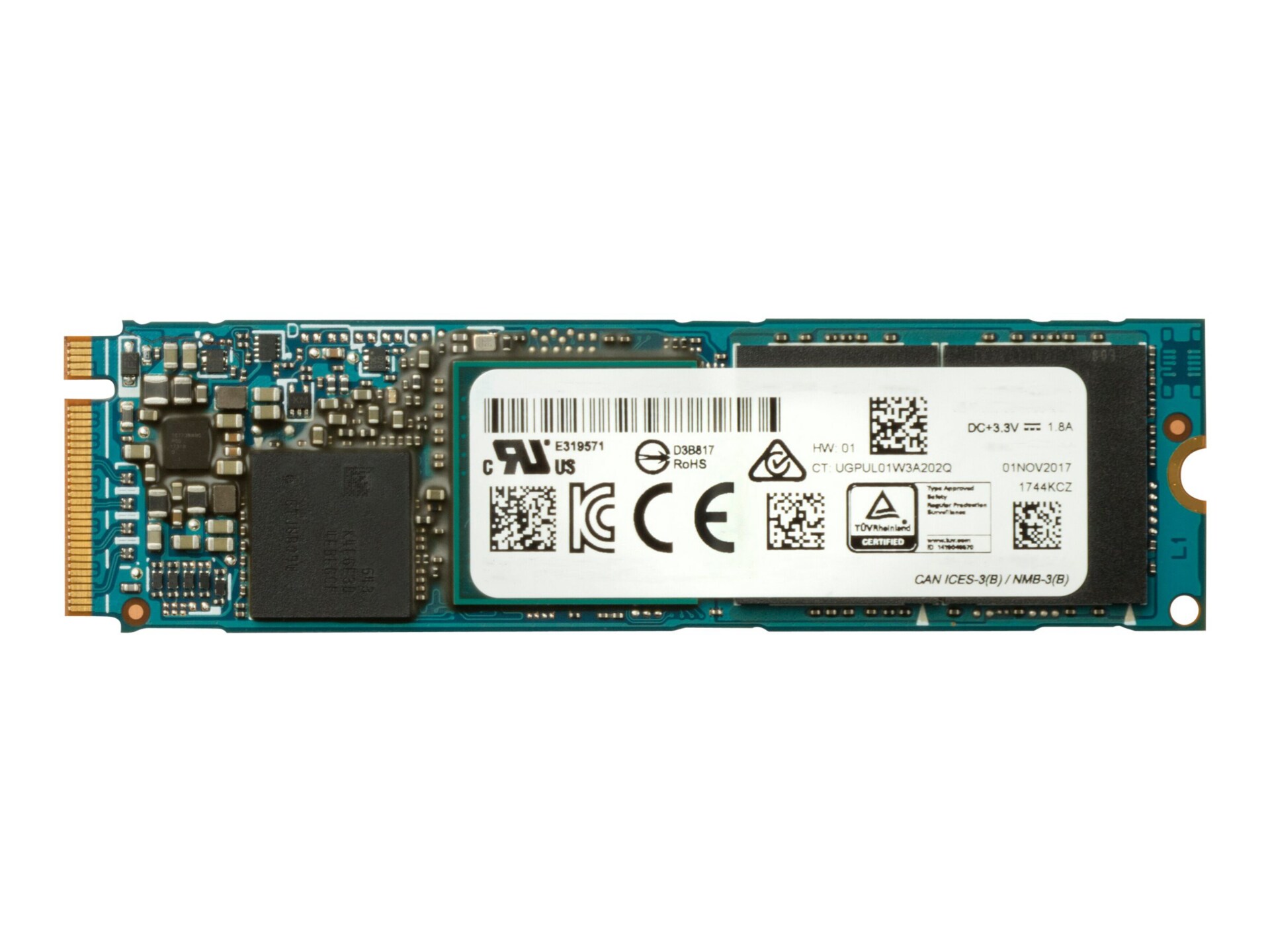 HP - SSD - 2 TB - PCIe 3.0 x4 (NVMe)