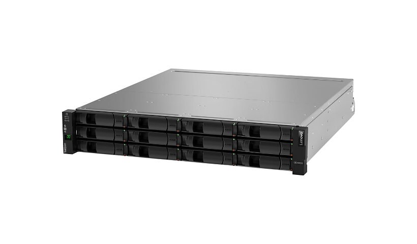 Lenovo ThinkSystem DE4000H Hybrid 2U12 LFF controller enclosure - hard driv