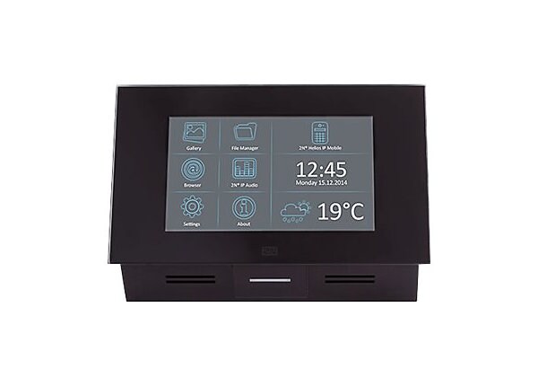 AXIS 2N INDOOR TOUCH POE BLACK