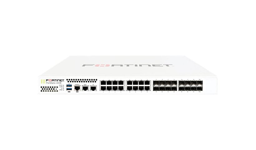 Fortinet FortiGate 400E - security appliance - with 3 years FortiCare 24X7