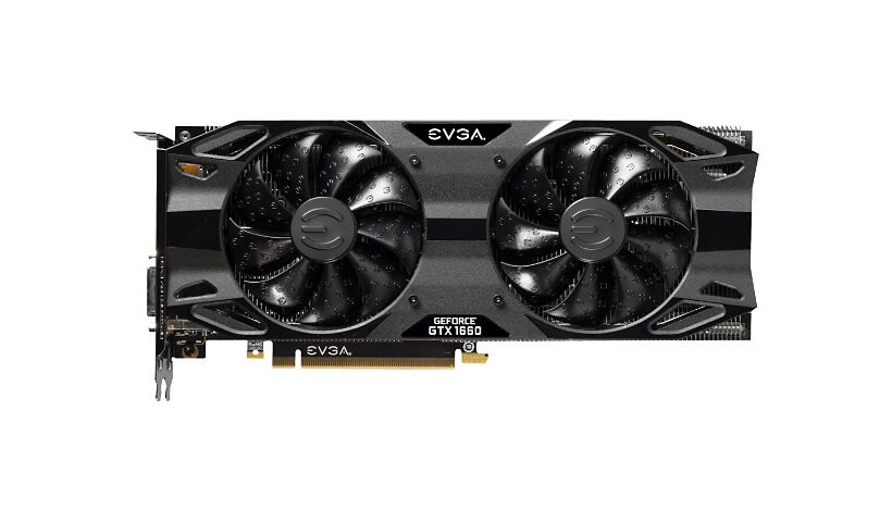 EVGA GeForce GTX 1660 XC Ultra GAMING - graphics card - GF GTX 1660 - 6 GB