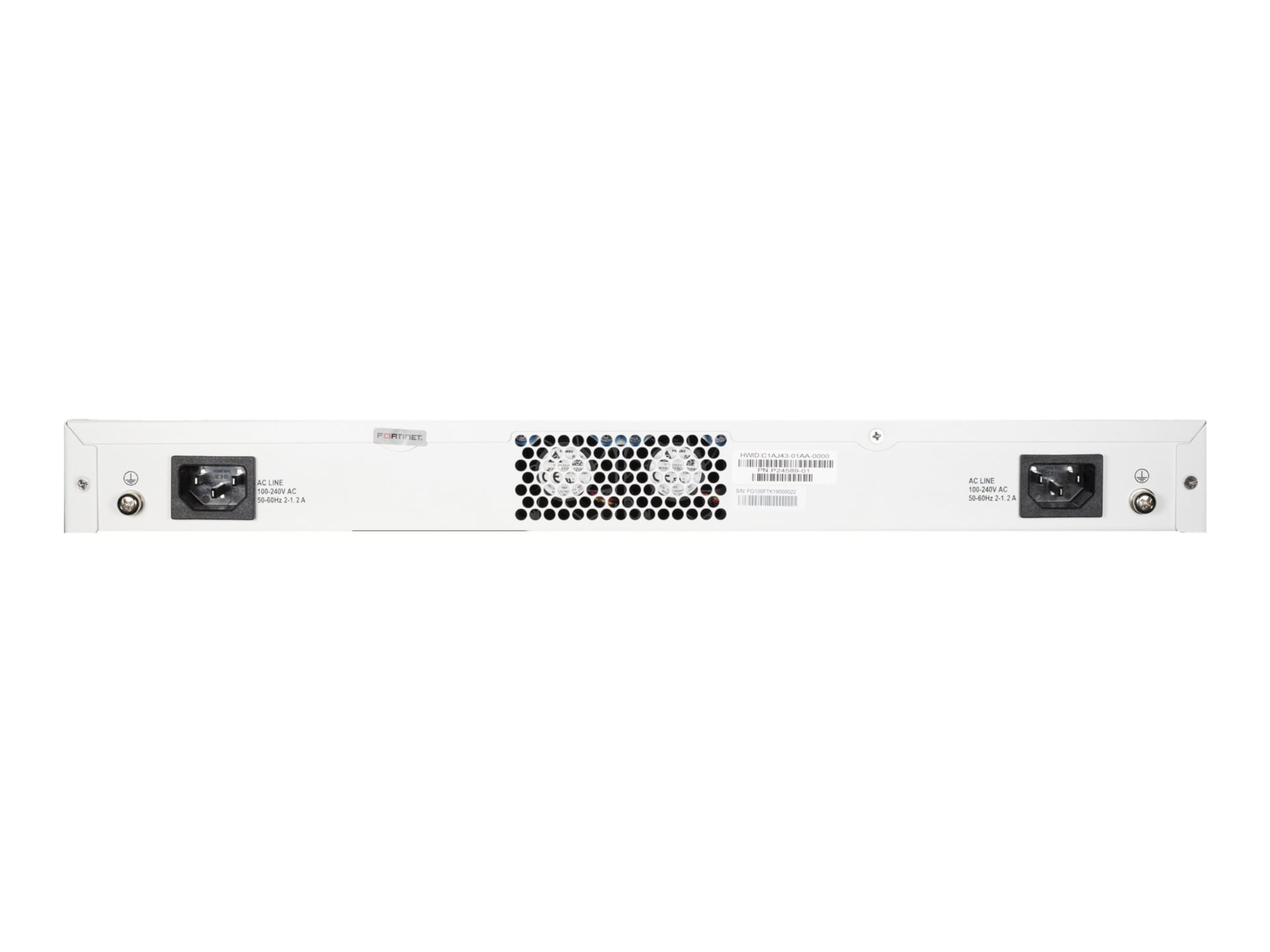 Fortinet FortiGate 100F - security appliance